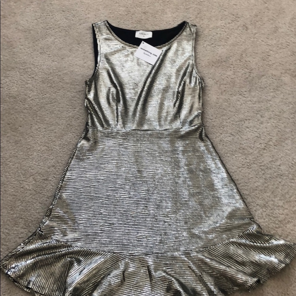 NWT gold dress